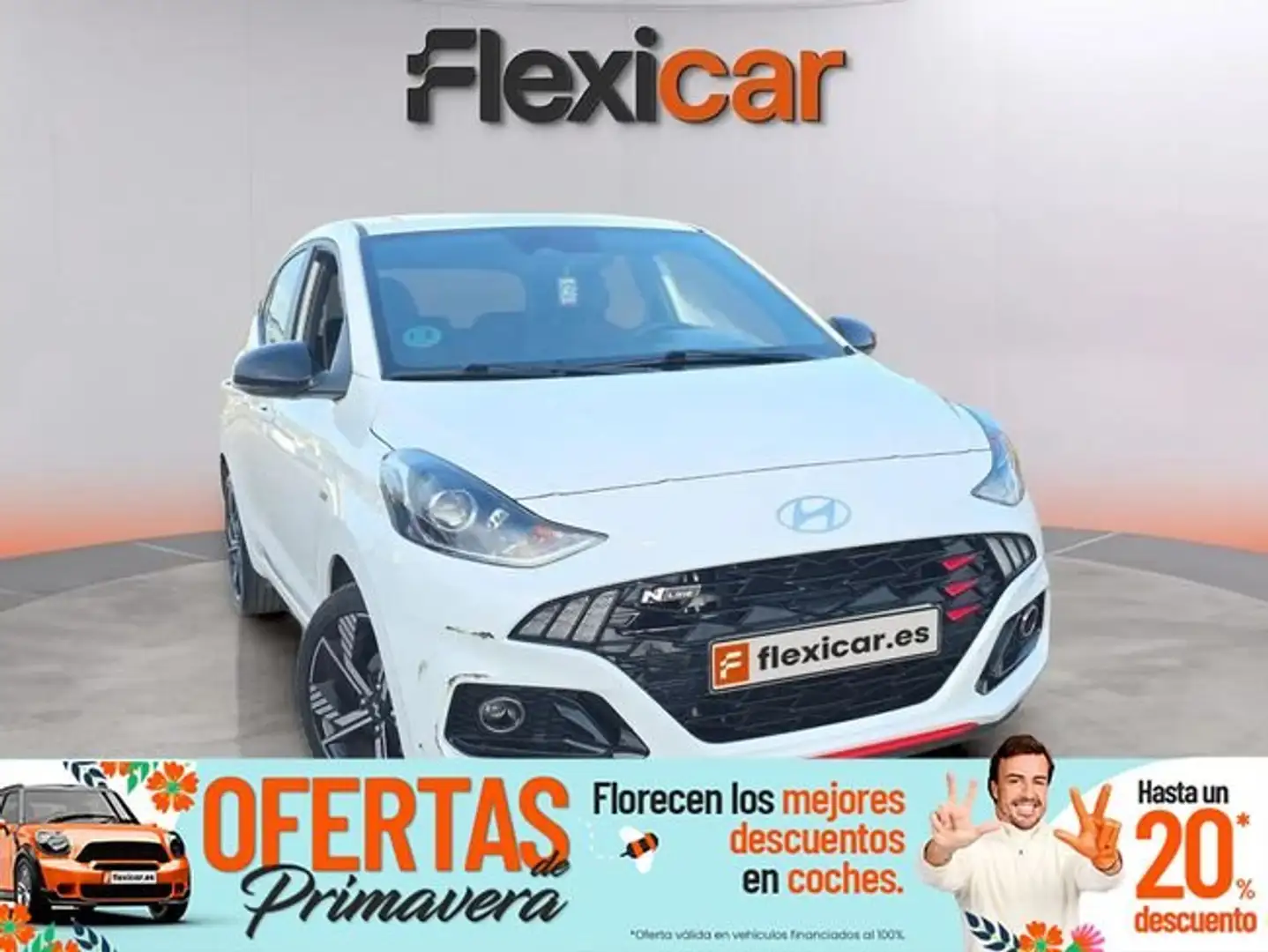 Hyundai i10 1.2 MPI Nline 30 Aniversario Blanco - 1