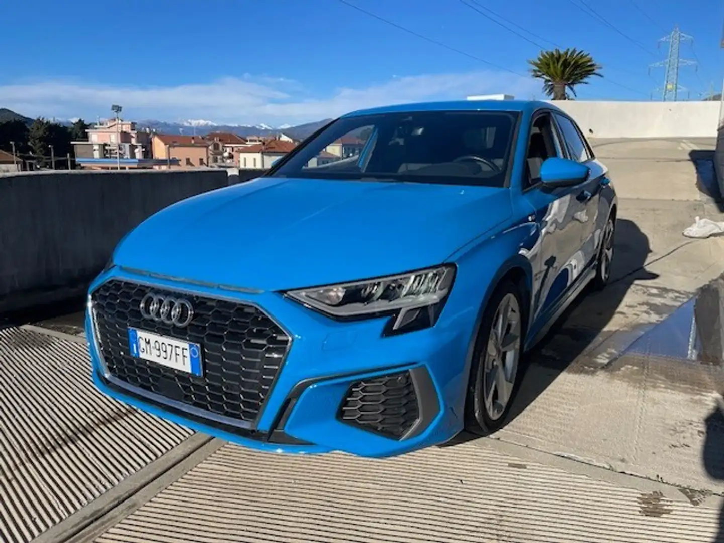 Audi A3 SPB 35 TDI S tronic S line edition Blu/Azzurro - 1