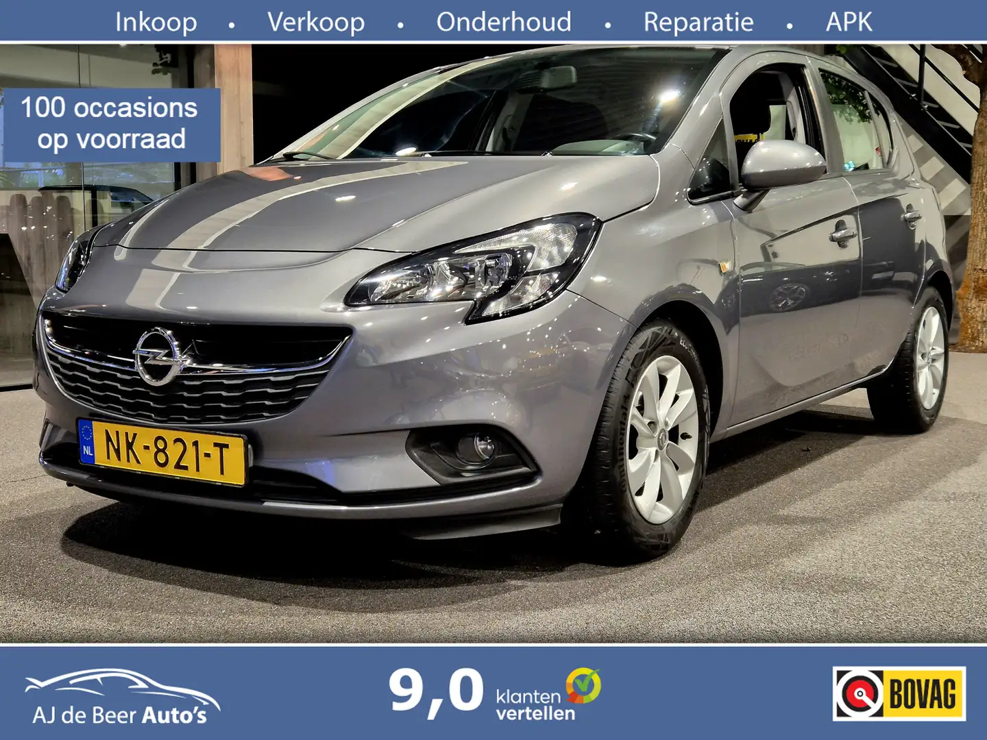 Opel Corsa-e 1.2 5drs ecoFLEX Selection Airco | Cruise | Audio Grau - 1