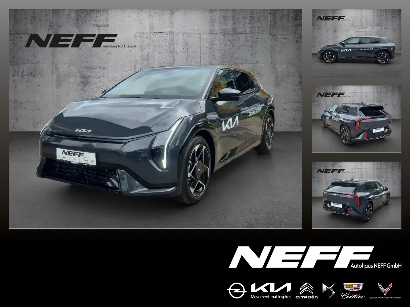 Kia EV4 Elektro 81 W GT-Line ACC+LED+Navi+SHZ+Kam. Nero - 1