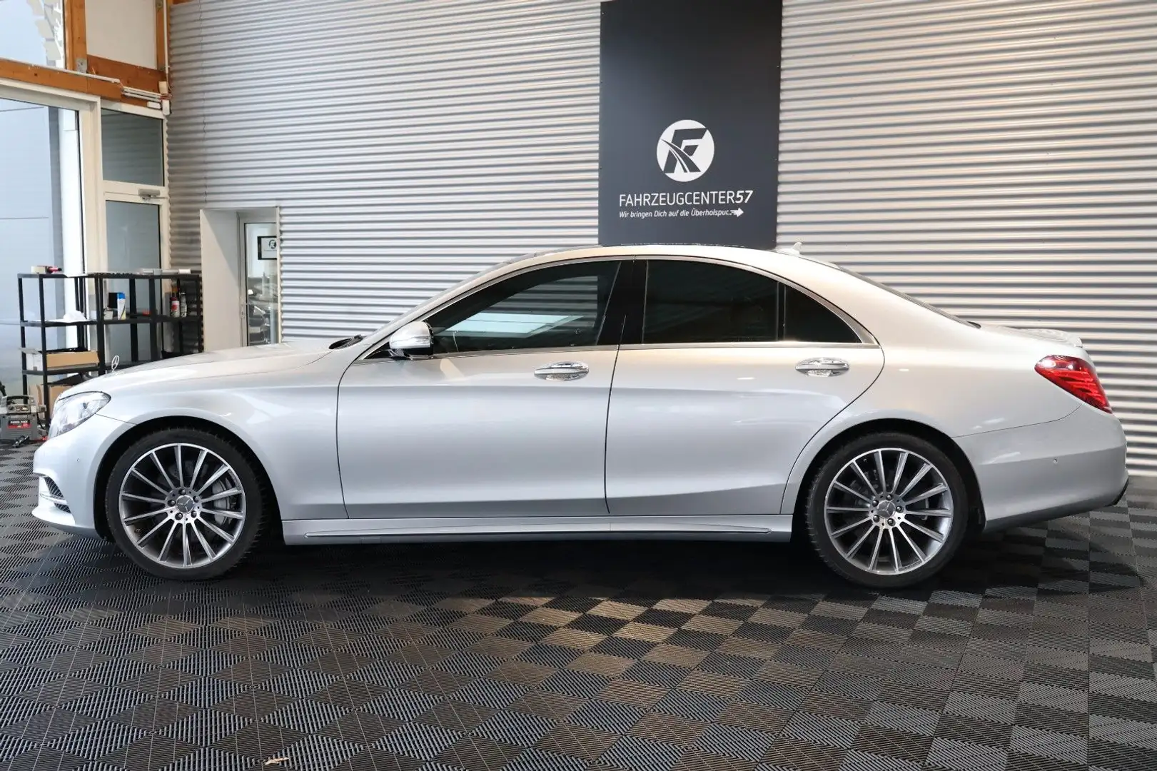 Mercedes-Benz S 500 4MATIC/ BURMESTER/PANO/ACC/TV/360° Argent - 2