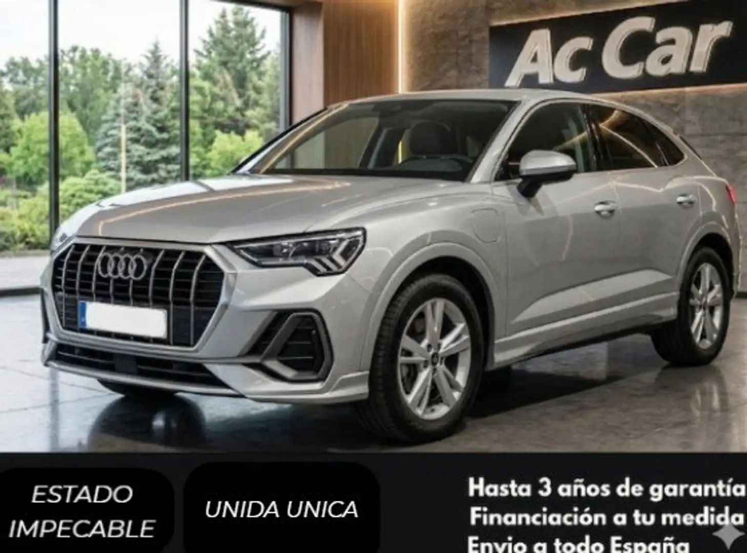 Audi Q3 45 TFSIe S-tronic Gris - 1