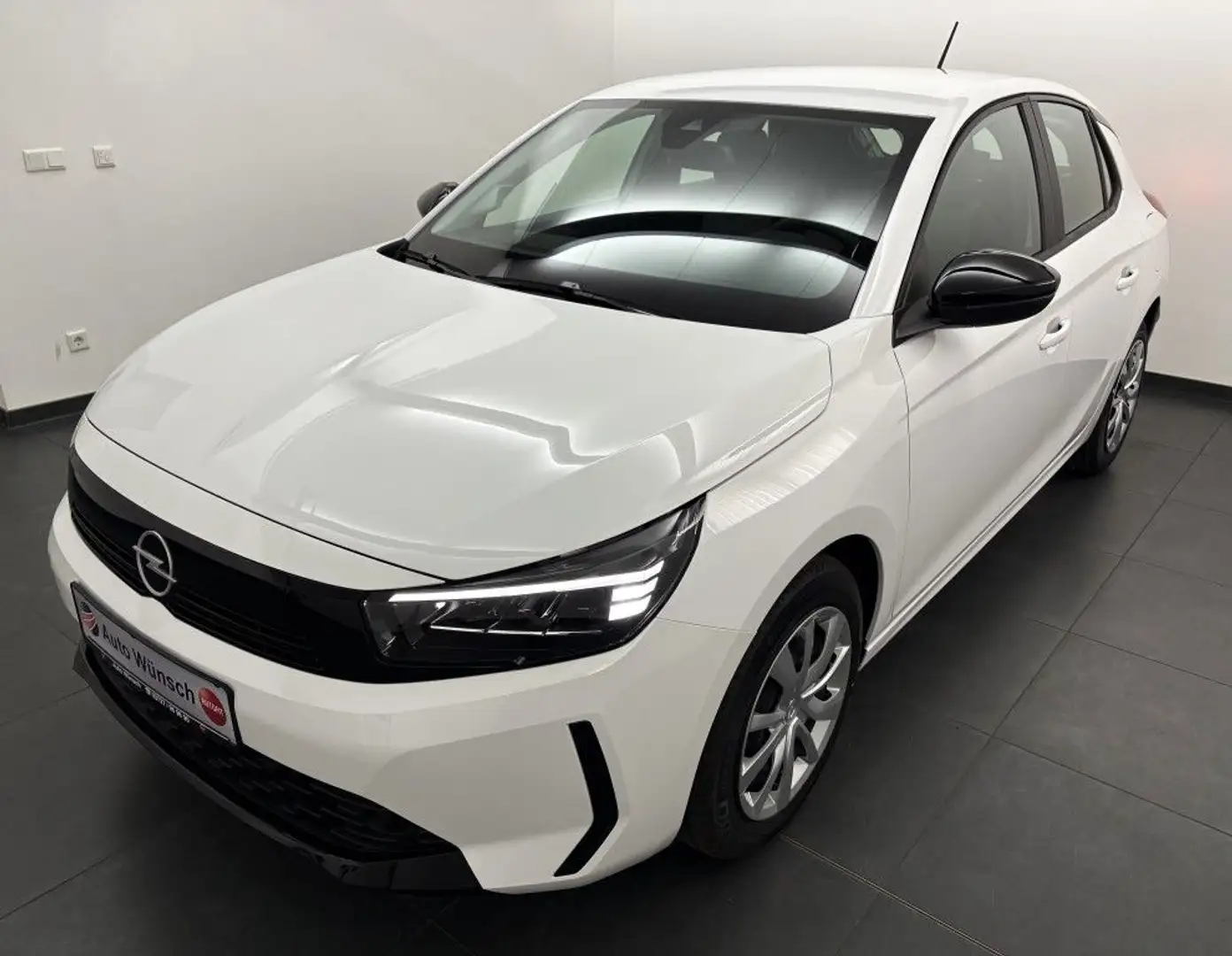 Opel Corsa 1.2 Turbo Edition LED+Sitz-/Lenkradhzg+PDC Blanc - 1