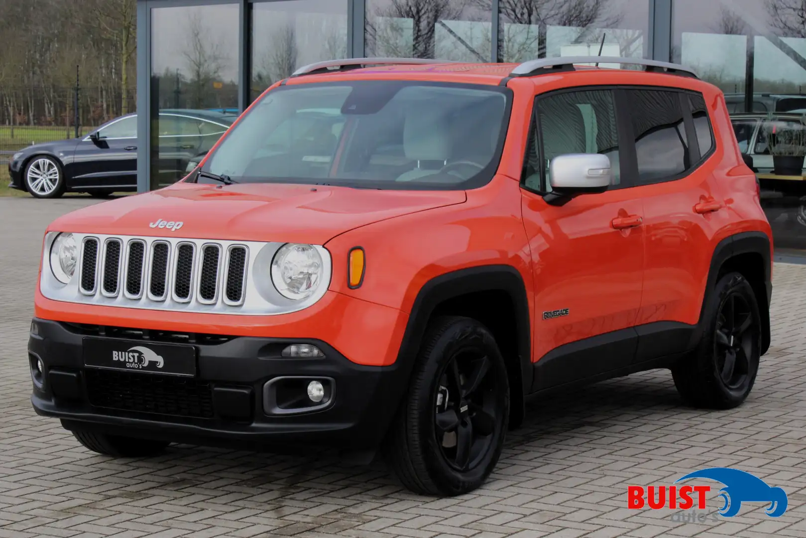 Jeep Renegade 1.4 MultiAir Limited 170pk AWD LPG G3 ONDERBOUW 4W Orange - 1