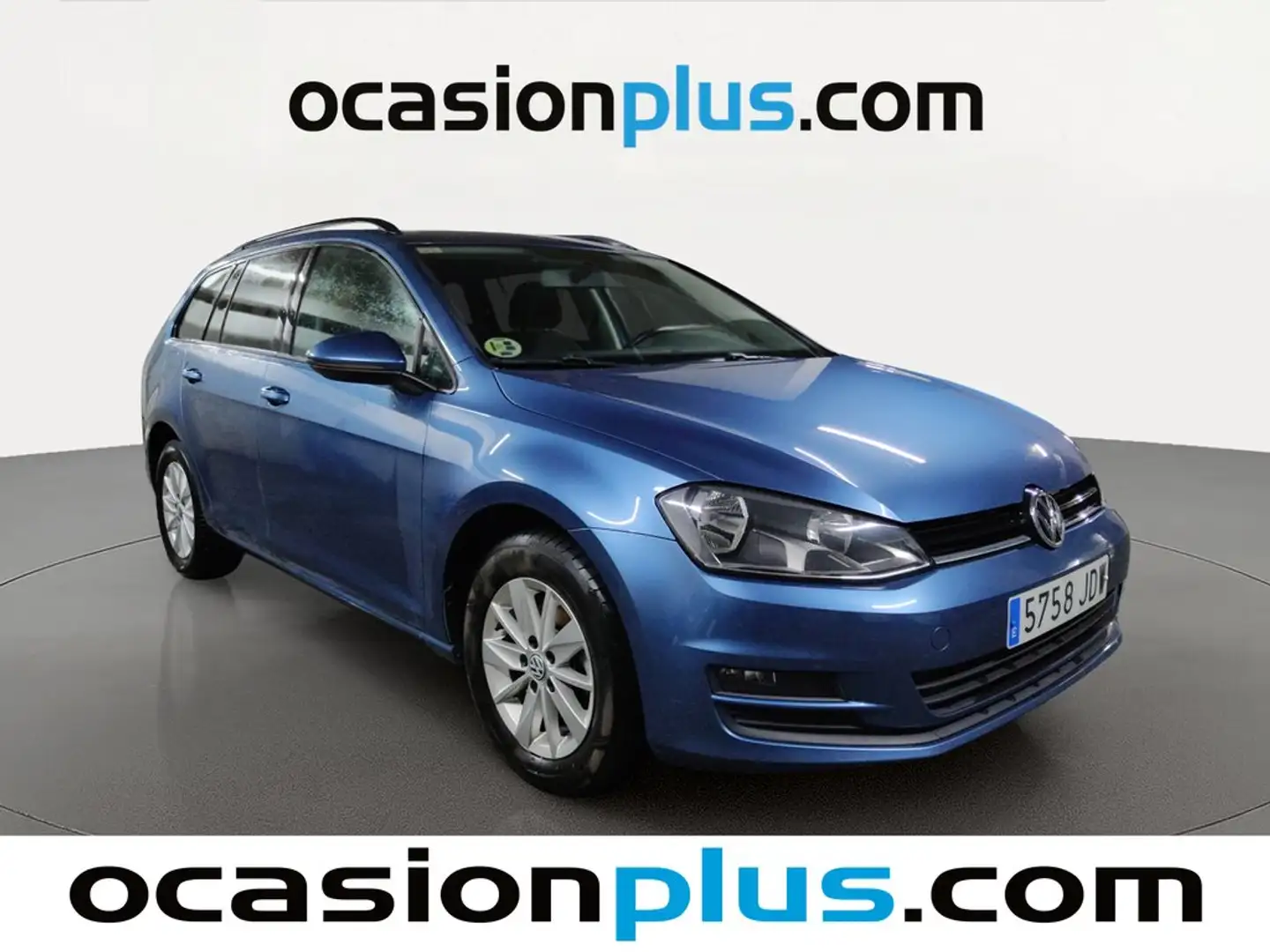 Volkswagen Golf Variant 1.6TDI CR BMT Business&Navi 105 Azul - 2