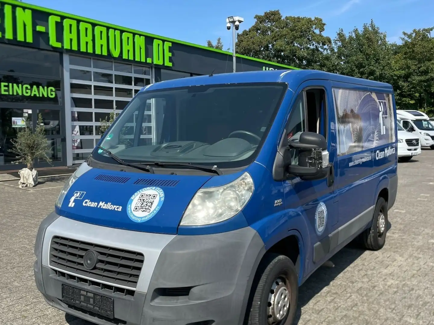 Fiat Ducato 100 KASTEN *ausfahrbare Rampe* Blau - 1