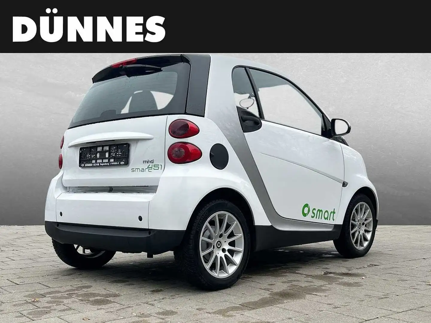 smart forTwo coupe pure micro hybrid drive Weiß - 2