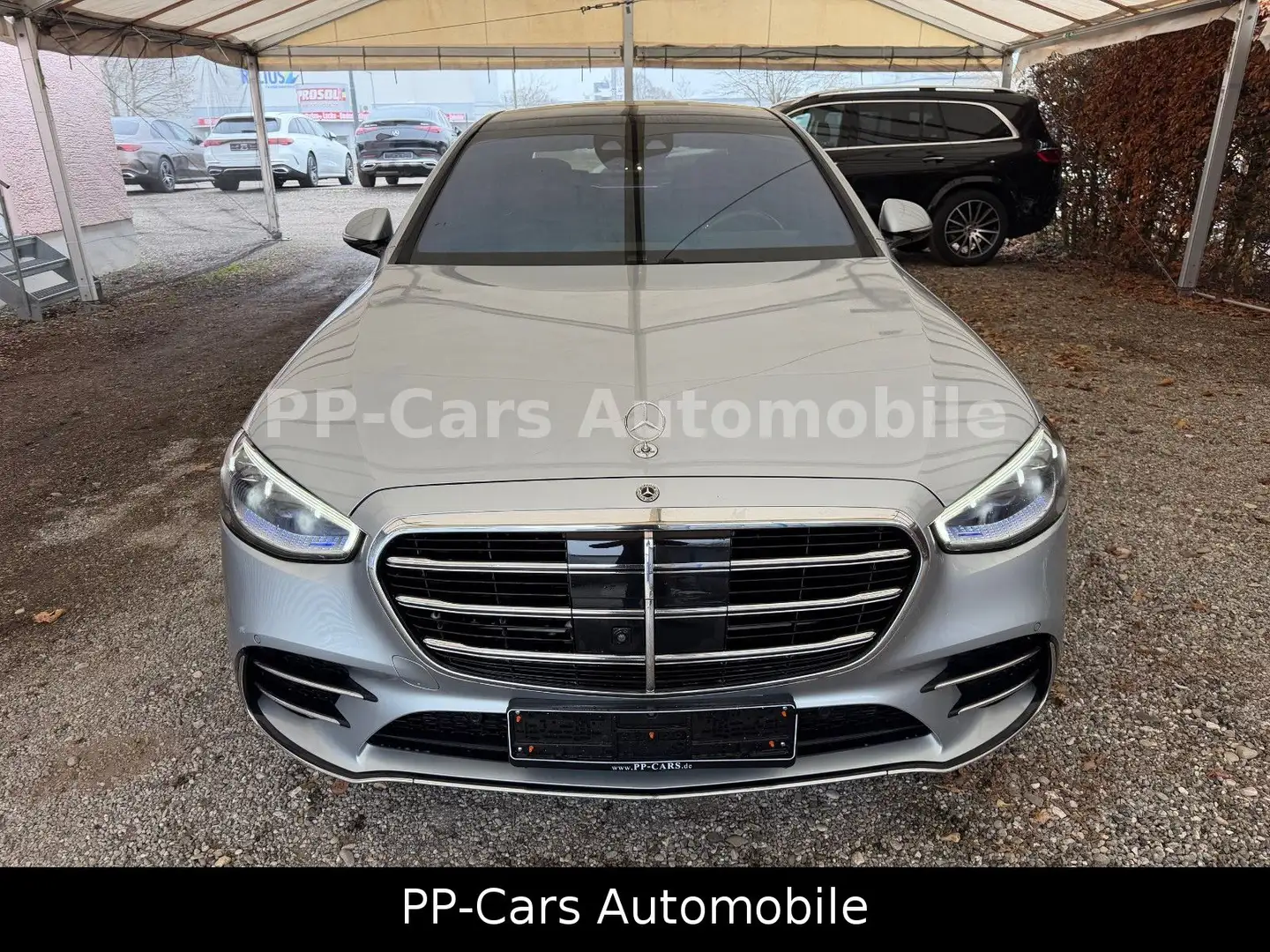 Mercedes-Benz S 580 4M LANG*AMG L*EXKL*TV*MASSAGE*MY23*NP197t€ Silber - 1