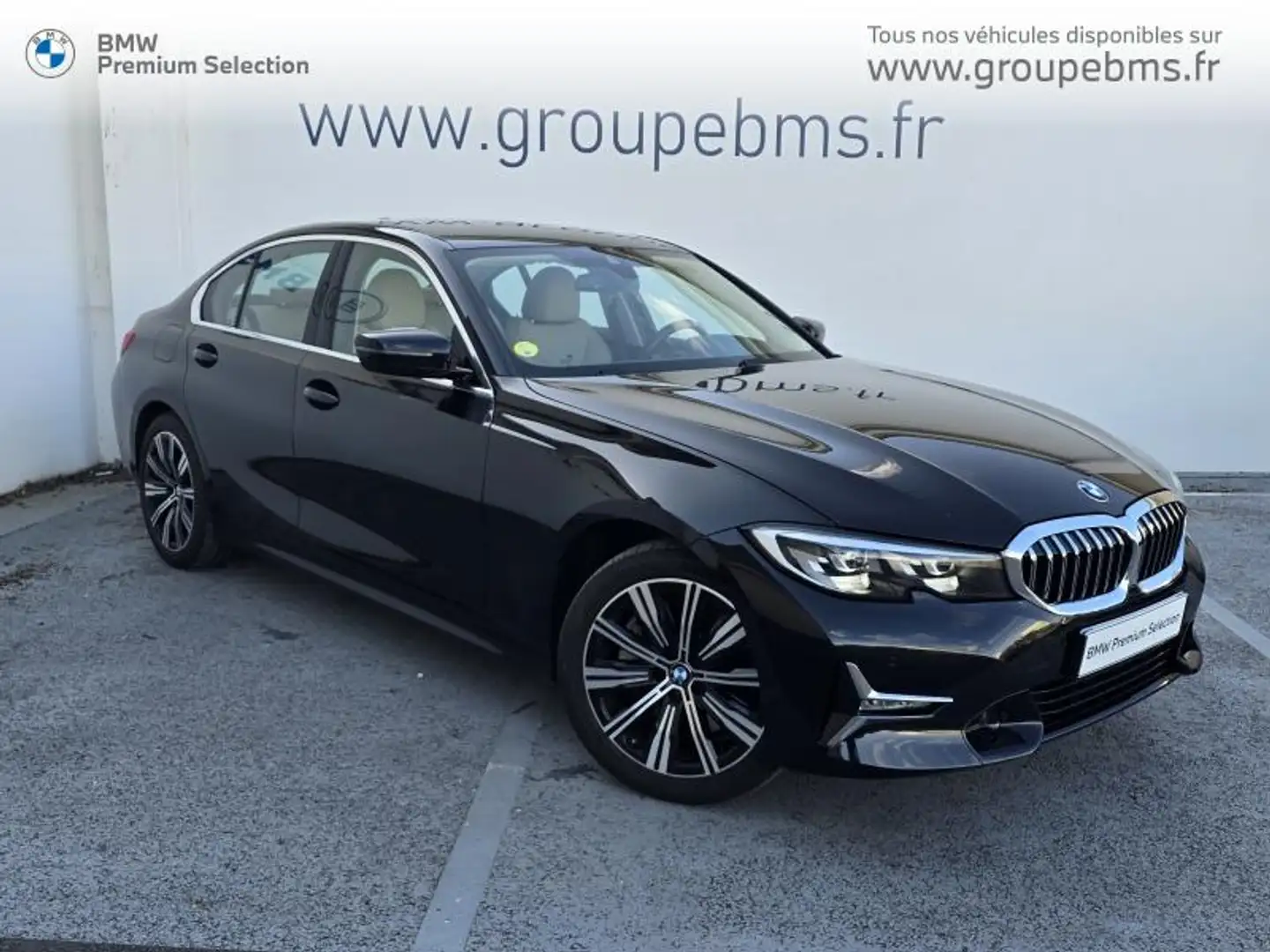 BMW 330 330dA MH xDrive 286ch Luxury 17cv Noir - 1