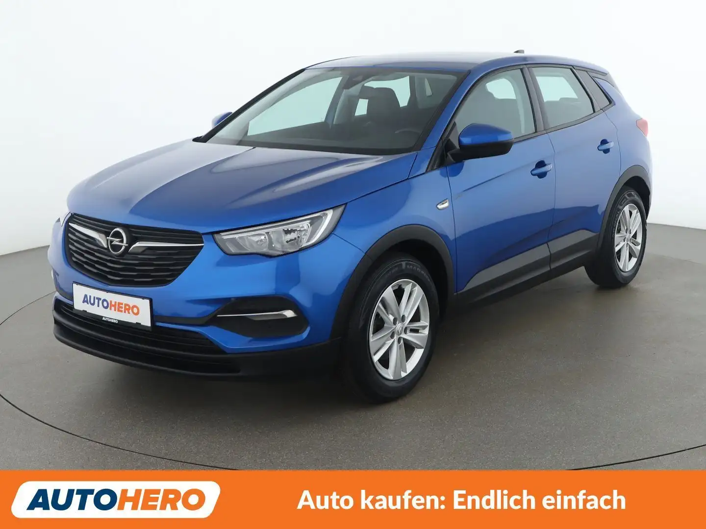 Opel Grandland X 1.2 Turbo Edition Blau - 1