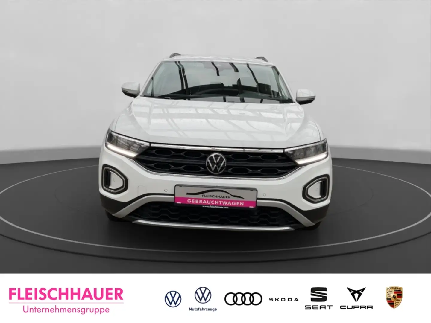 Volkswagen T-Roc 1.0 TSI Digitales Cockpit LED Apple CarPlay-Klimaa Bianco - 2