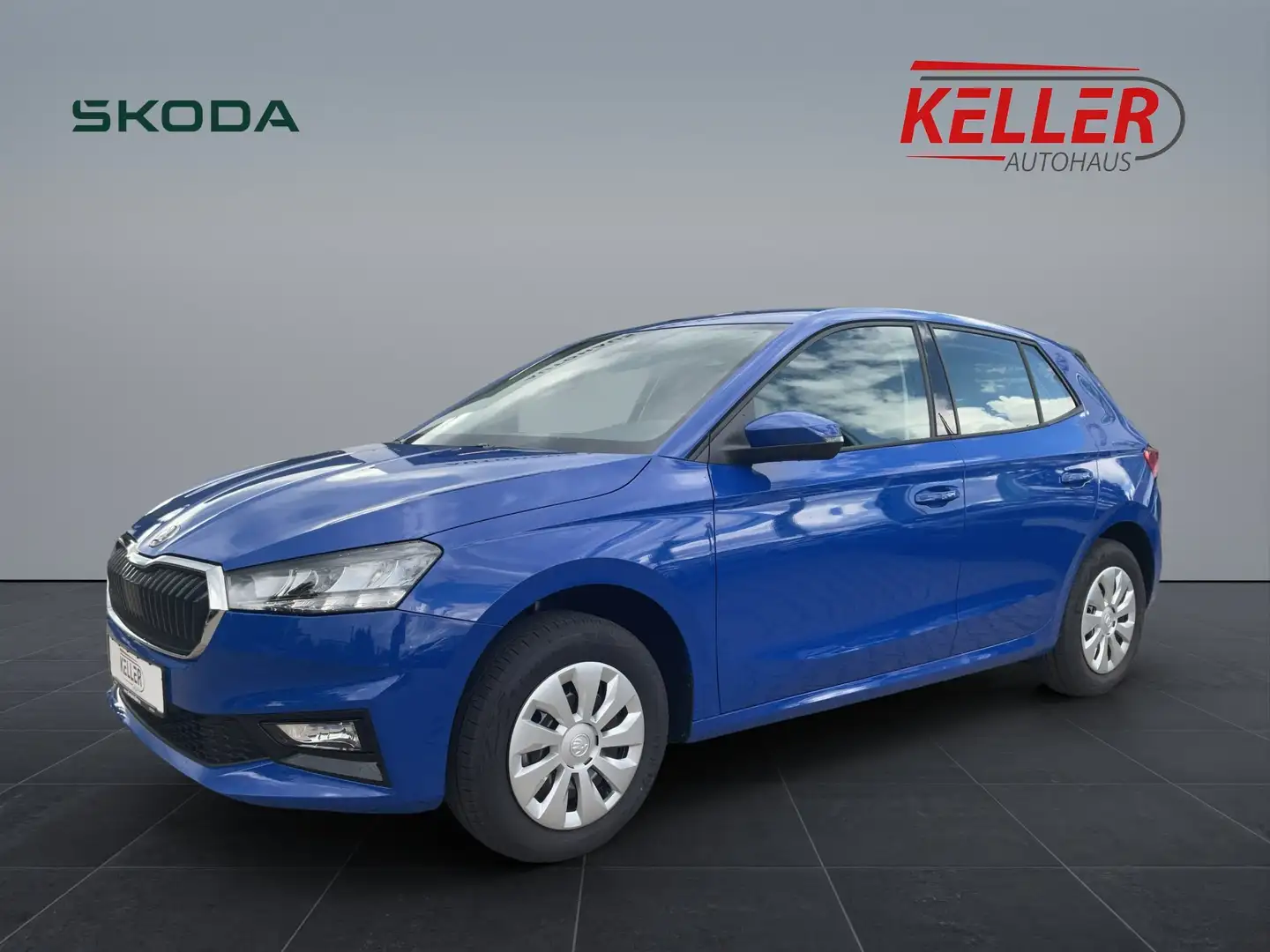 Skoda Fabia Essence 1,0 MPI 59 kW 5-Gang-Schaltgetriebe Blau - 1