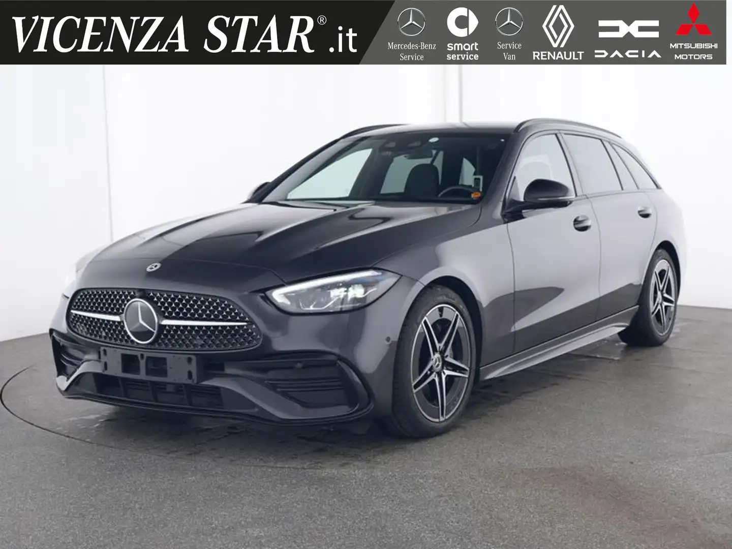 Mercedes-Benz C 220 d MHV S.W. 4MATIC AMG ADVANCED Grigio - 1