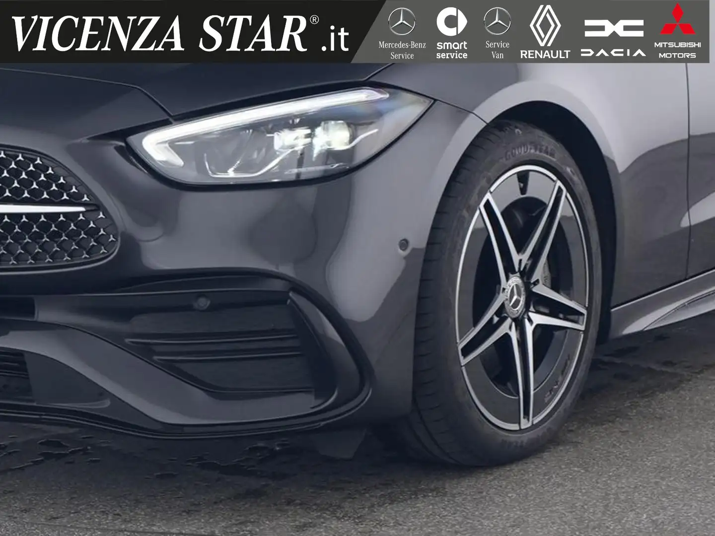 Mercedes-Benz C 220 d MHV S.W. 4MATIC AMG ADVANCED Grigio - 2
