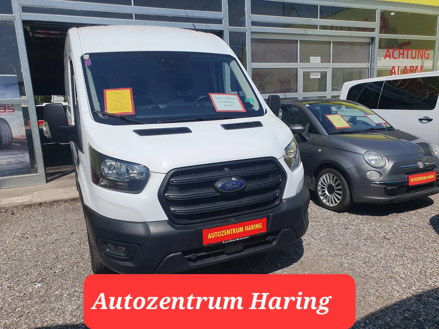 Ford Transit L2/H2 NETTO 16.500.- Ohne Anzahlung monatl. 449.- Weiß - 1