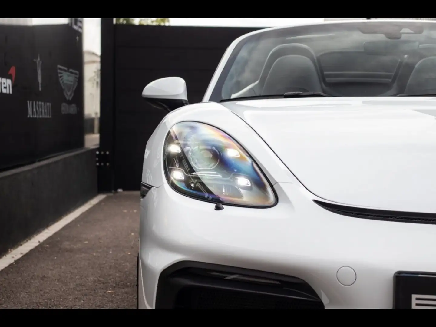 Porsche 718 spyder Boxster 4.0l - 420ch Bianco - 2