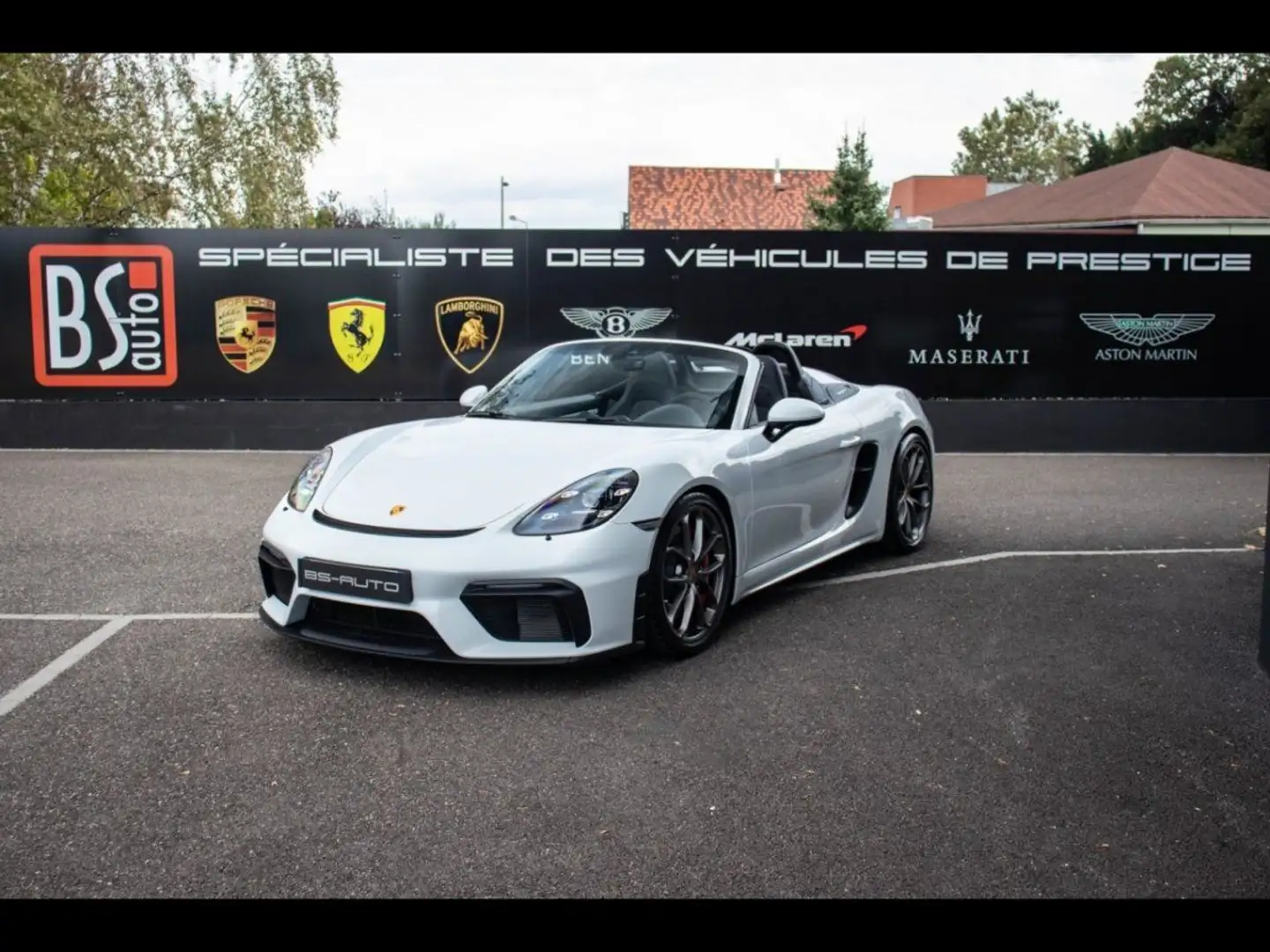Porsche 718 spyder Boxster 4.0l - 420ch Bianco - 1
