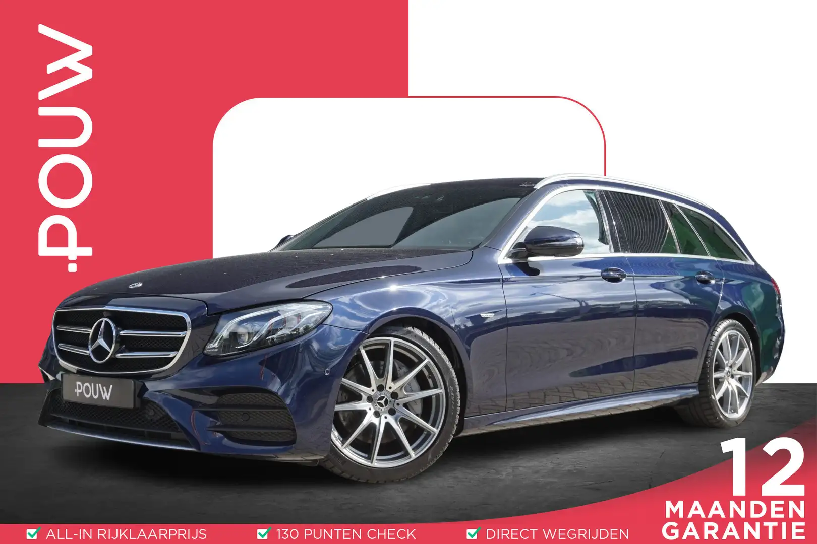 Mercedes-Benz E 200 Estate d 160pk Business Solution Sport | 360° Came Blauw - 1