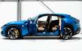 Ferrari Purosangue V12 4WD -PANO-PROD25-BLAU/BEIGE- Blauw - thumbnail 3