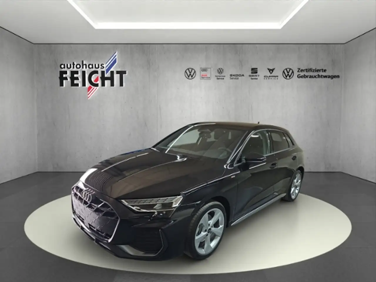 Audi A3 Sportback 2.0 TFSI quattro+S line+LED+NAVI