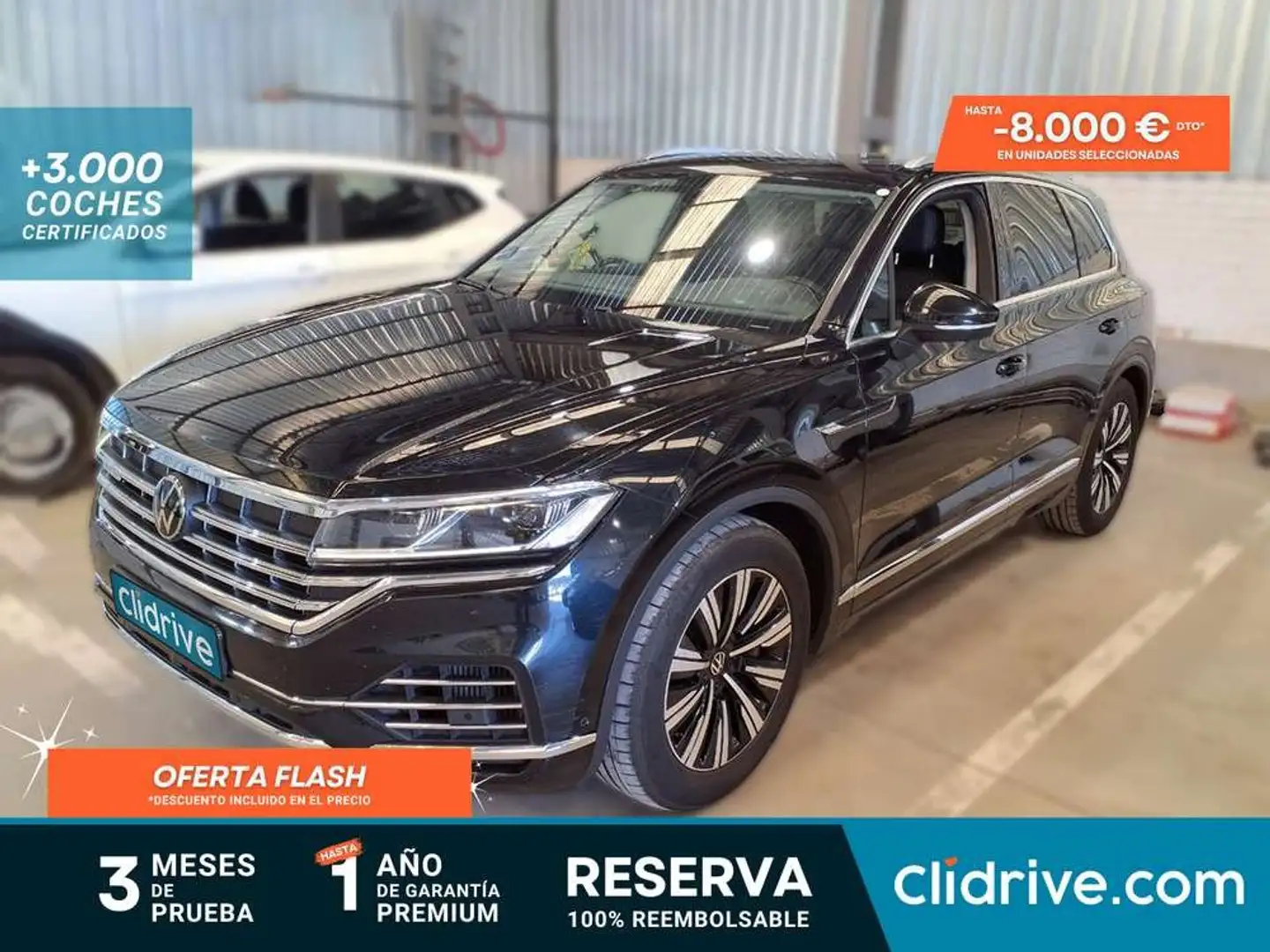 Volkswagen Touareg eHybrid Eleg 3.0 V6 TSI 280kW Tip 4M Negro - 1