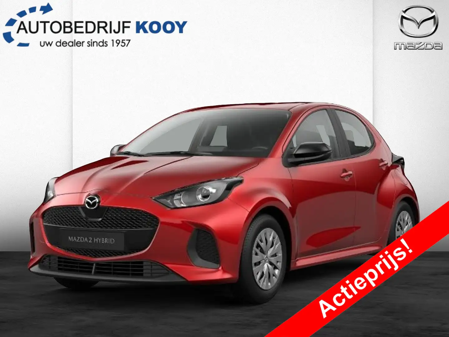 Mazda 2 Hybrid 1.5 Exclusive Line Rood - 1