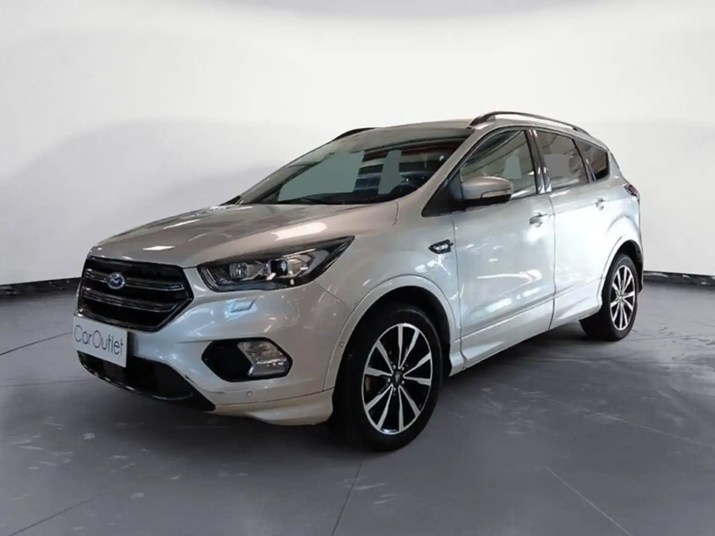 Ford Kuga 2.0 TDCI 150 CV S&S Powershift 4WD ST-Line Zilver - 1
