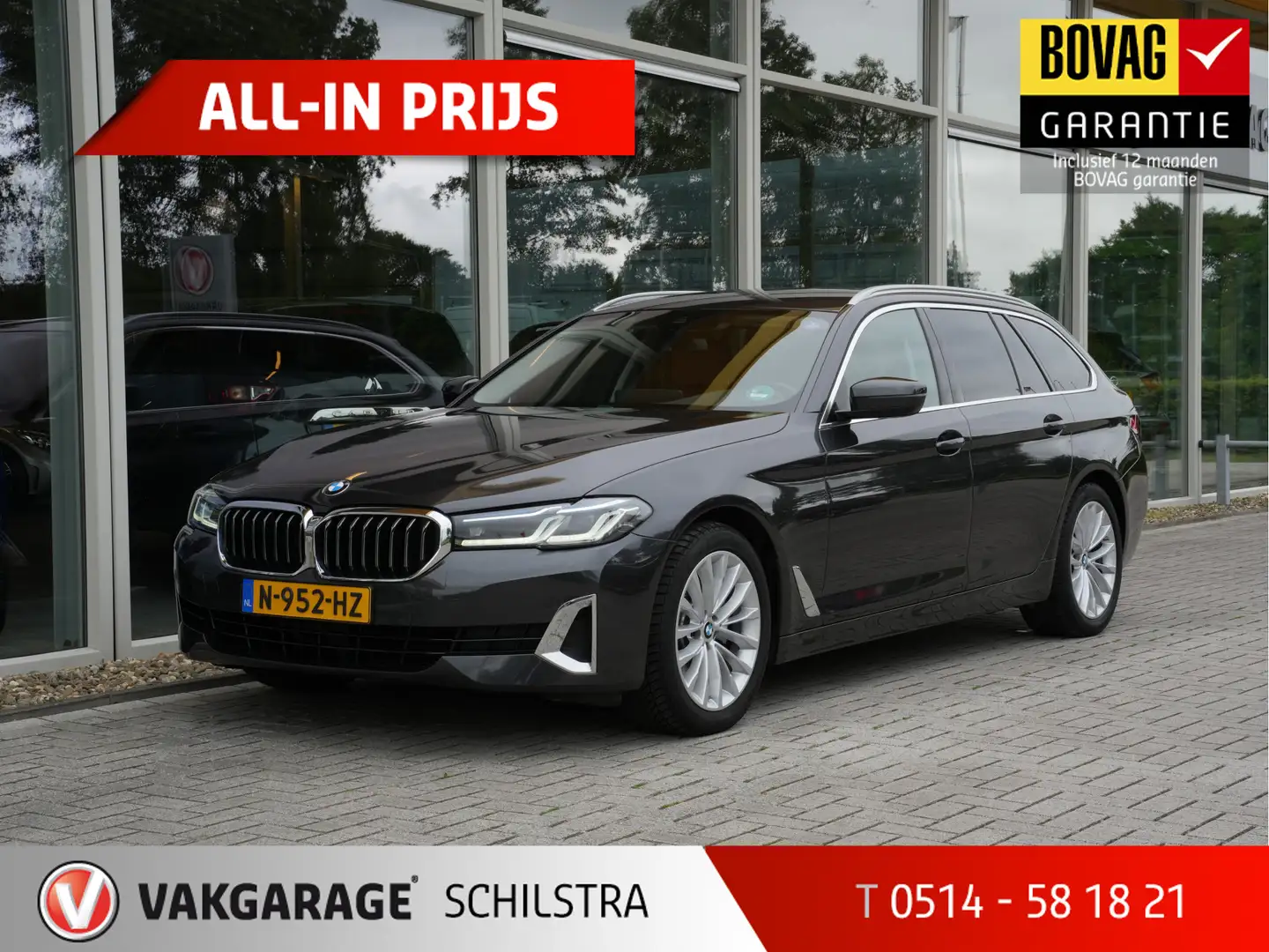 BMW 520 5-serie Touring 520i Business Edition Plus | Laser Grau - 1