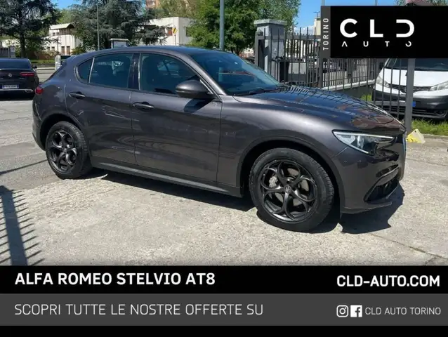 2018 Alfa Romeo Stelvio in Grey for sale