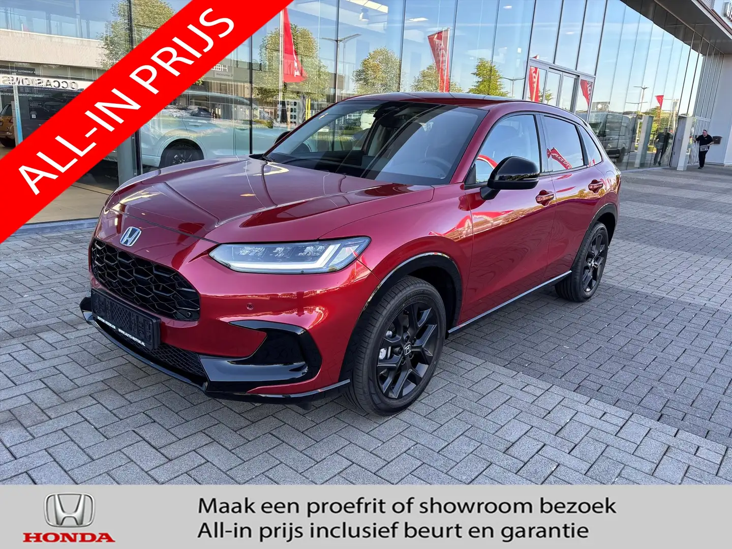 Honda ZR-V 2.0 e:HEV Hybrid Sport | 5500 euro Voordeel Rood - 1