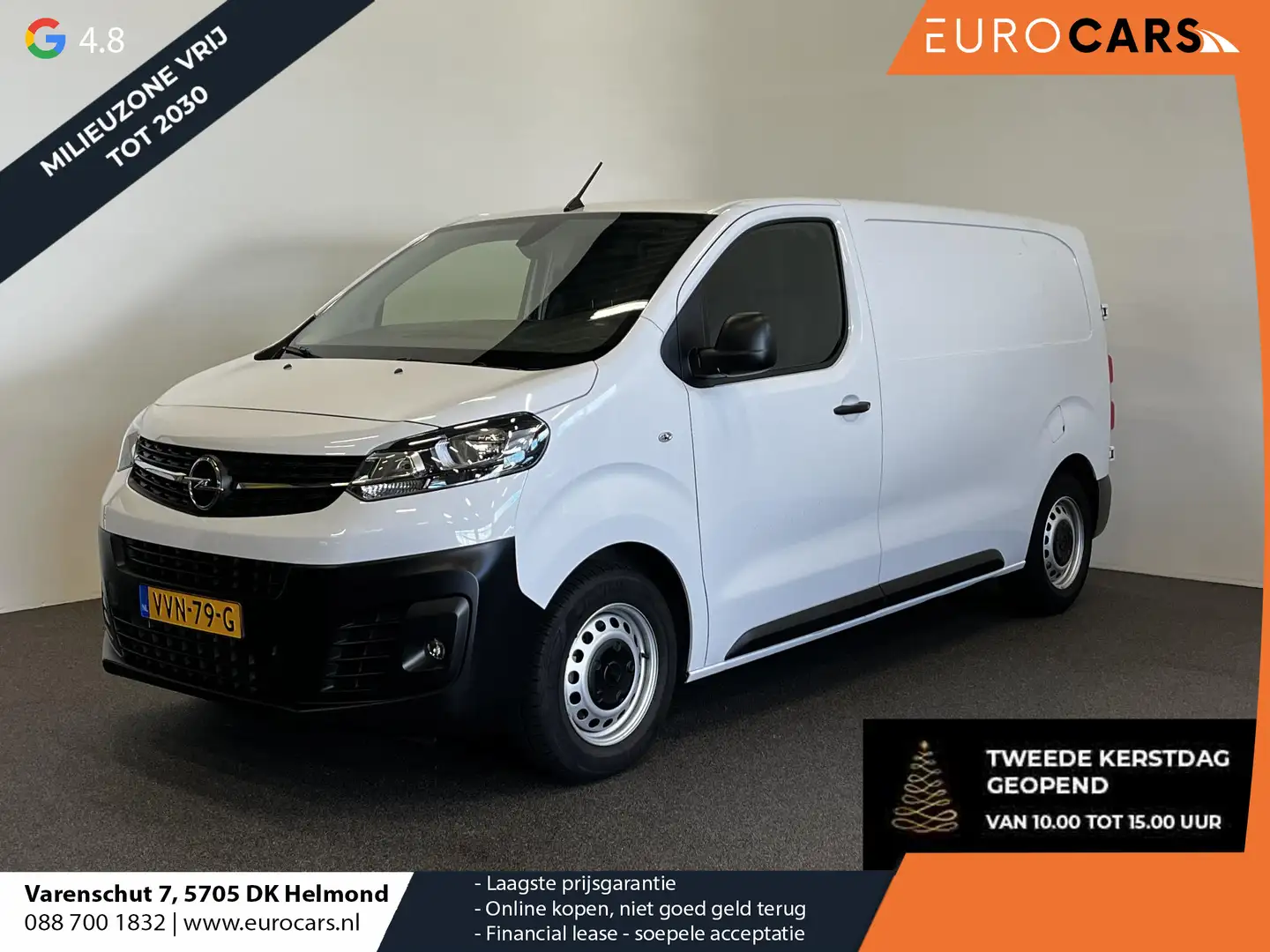 Opel Vivaro 1.5 CDTI L2H1 Edition Airco Navigatie Apple Carpla Wit - 1