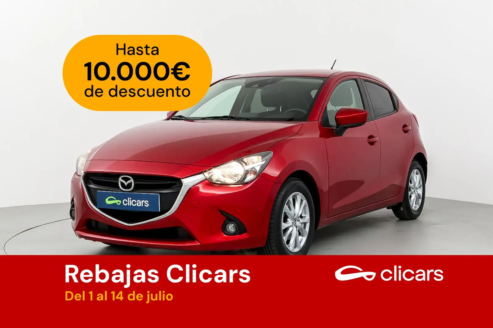 Mazda 2 1.5 Style 66kW Rojo - 1