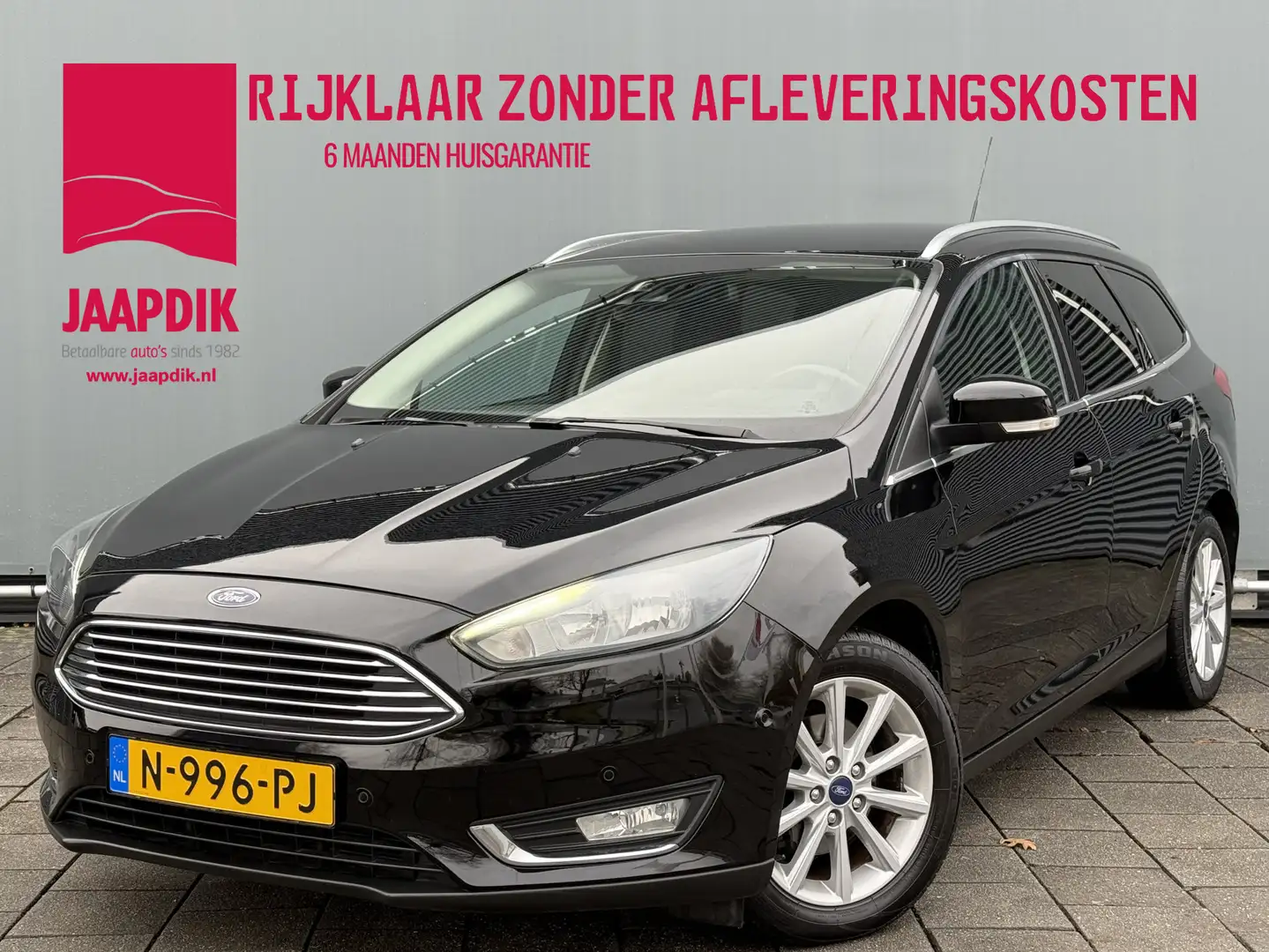 Ford Focus Wagon BWJ 2016 | 1.0T 126PK Titanium AUTOMAAT | TR Schwarz - 1