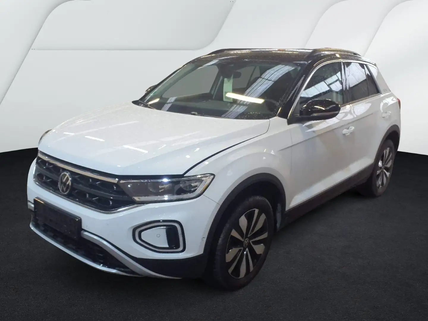 Volkswagen T-Roc Goal 2.0 TDI DSG/AHK/LED+/TravelA/Navi/RFK Weiß - 2