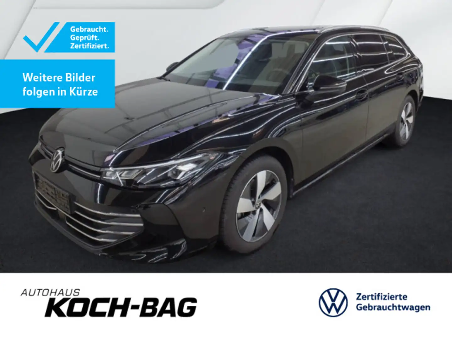 Volkswagen Passat Variant 1.5eTSI Business DSG Navi LED AHK Schwarz - 1