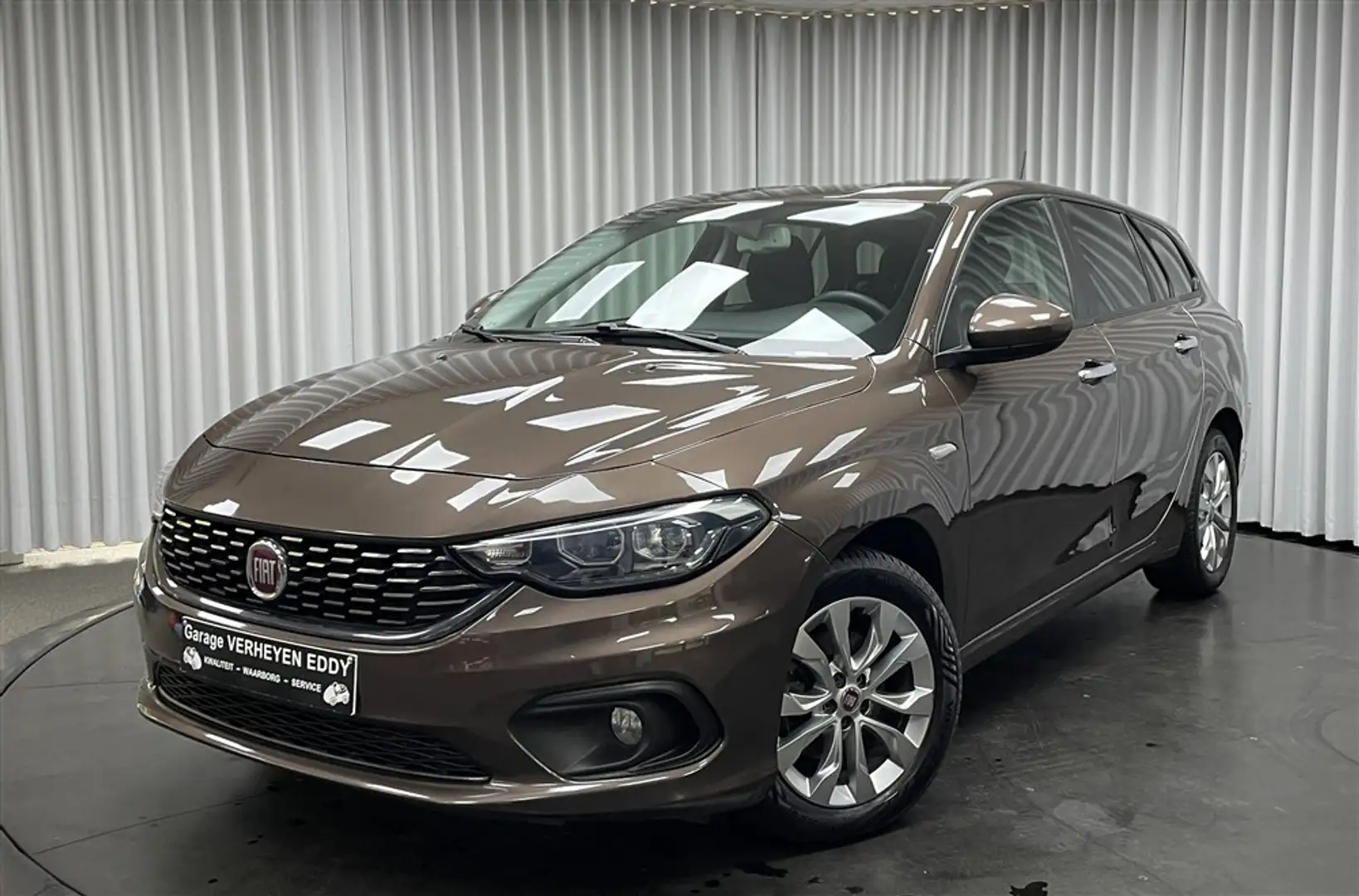 Fiat Tipo SW 1.4i / Airco / Navigatie / Pdc+Cam / Zetelverw. Brun - 1