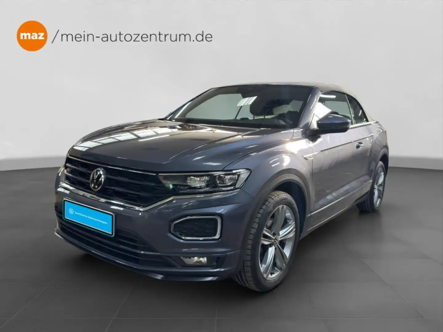 Volkswagen T-Roc Cabriolet 1.5 TSI R-Line Alu LED ACC Navi Sitzh. L Grau - 2