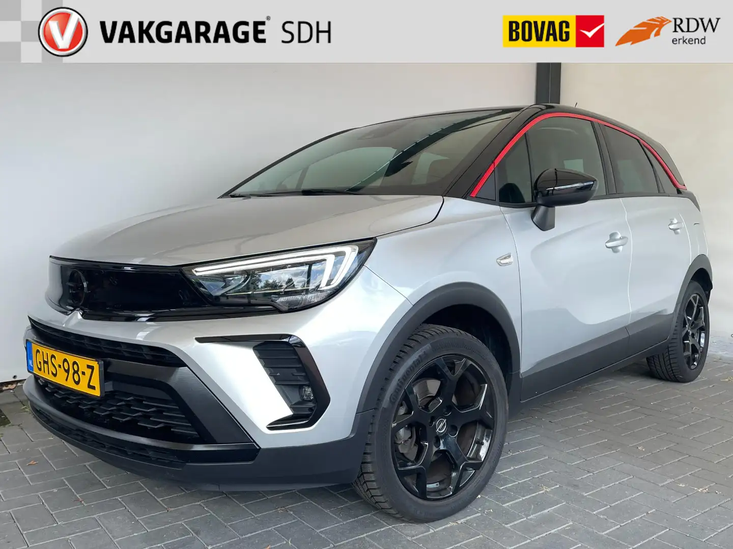 Opel Crossland 1.2 Turbo GS-Line|Stoel & Stuurverwarming|Climate Gris - 1