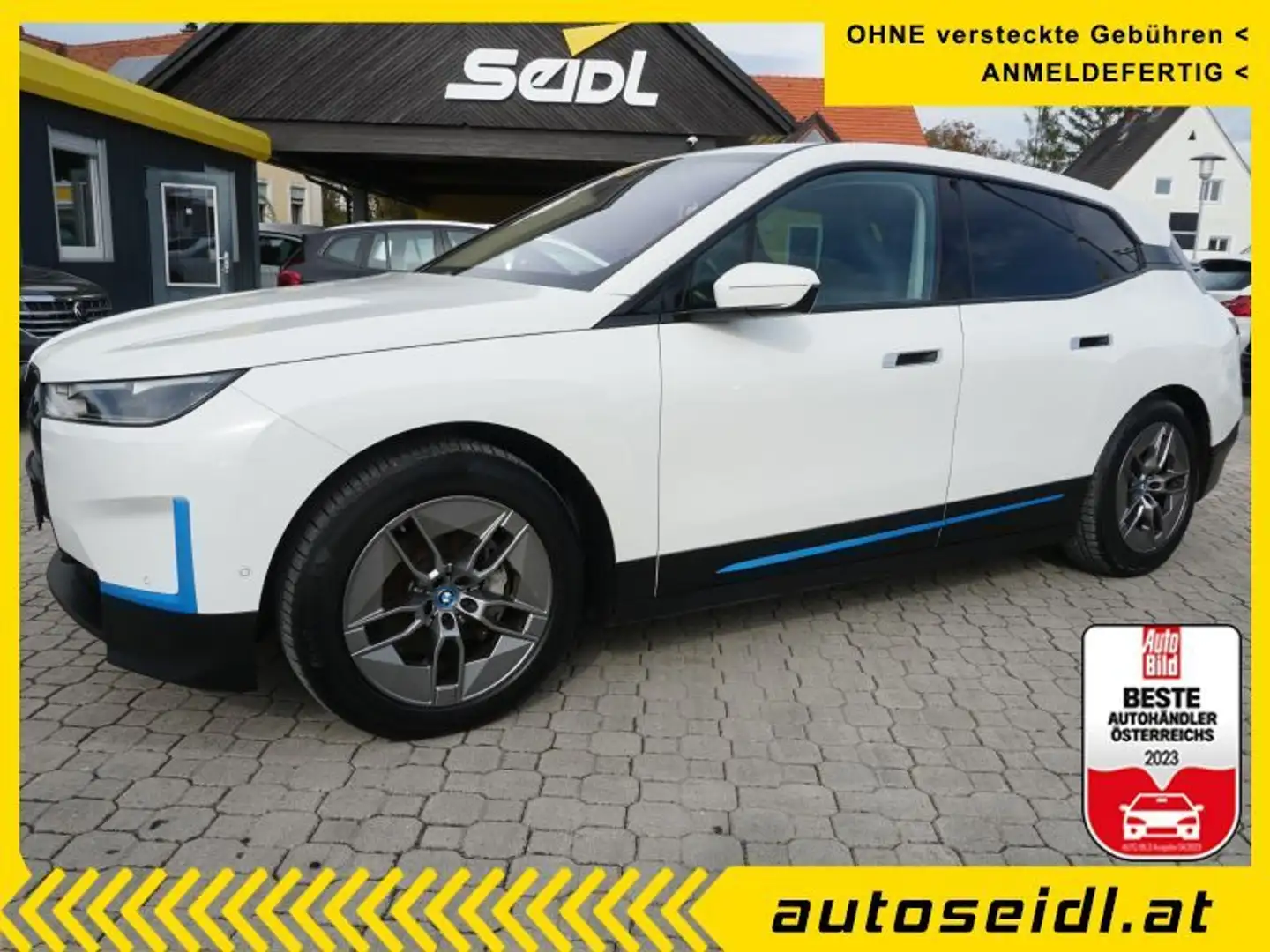 BMW iX xDrive 77 KW/h Aut. *TOPAUSSTATTUNG* Weiß - 1