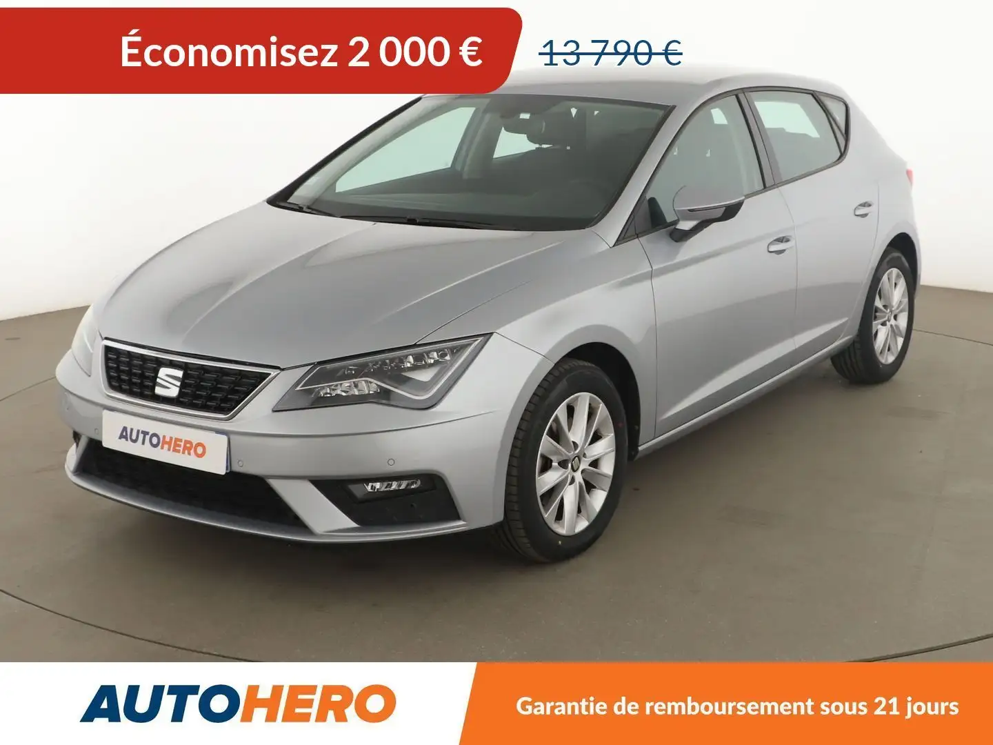 SEAT Leon 1.6 TDI Style Gris - 1