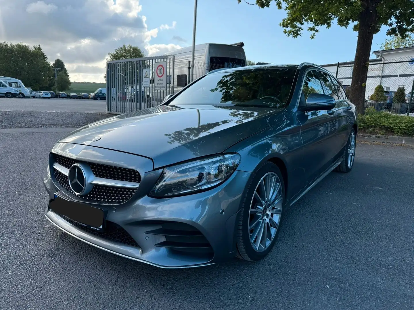 Mercedes-Benz C 300 d*T-Modell*8Fach*ServiceVoll*Tüv09/2026* Grau - 2