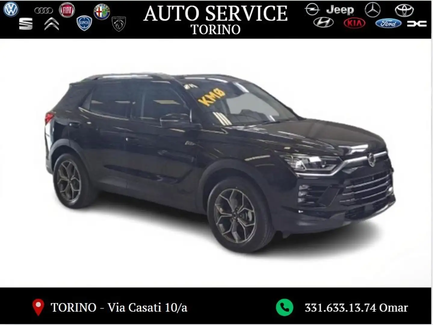 SsangYong Korando Korando 1.5 gdi-t Dream awd Negru - 1