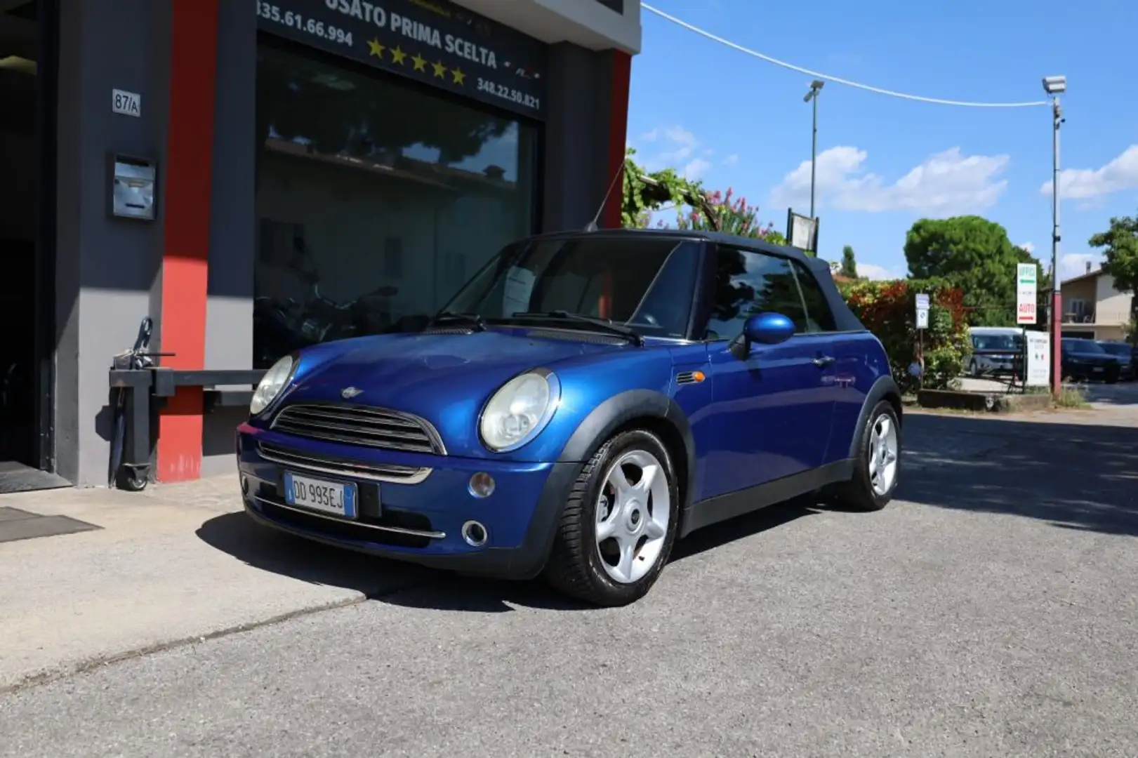 MINI Cooper Cabrio 1.6 16 v Blauw - 1