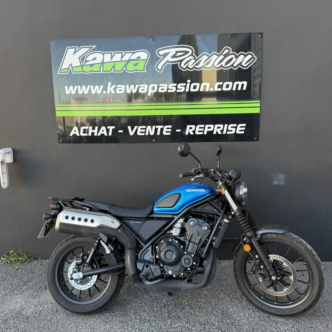 Honda CL 500 Blau - 2