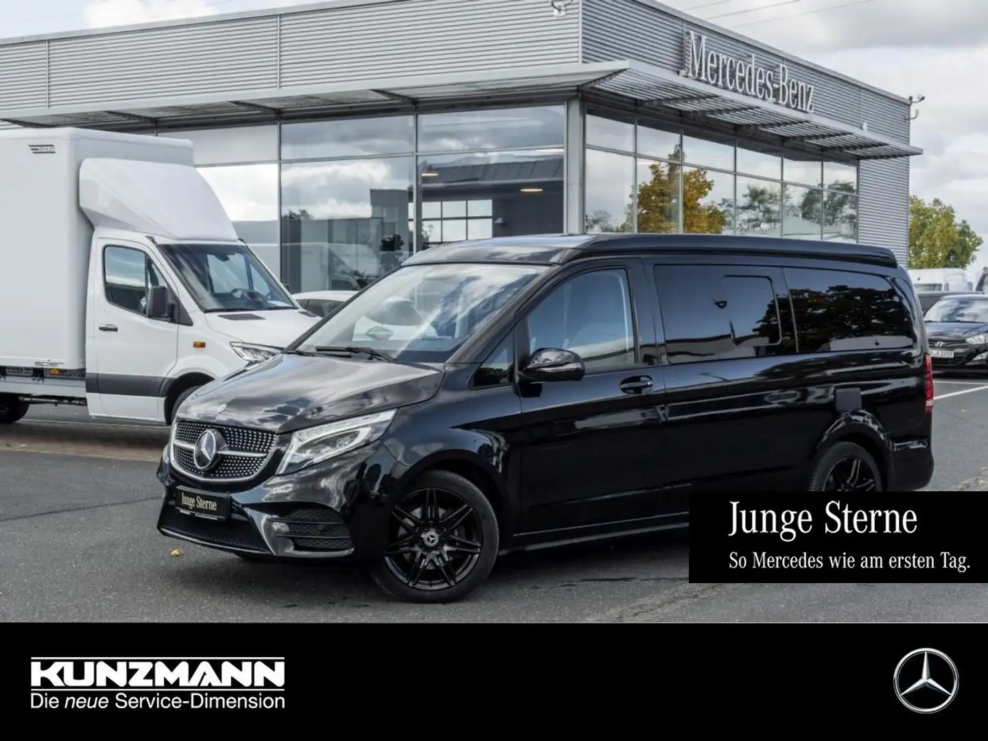 Mercedes-Benz V 300 d 4M Marco Polo EDITION AMG Panorama 360° Noir - 1