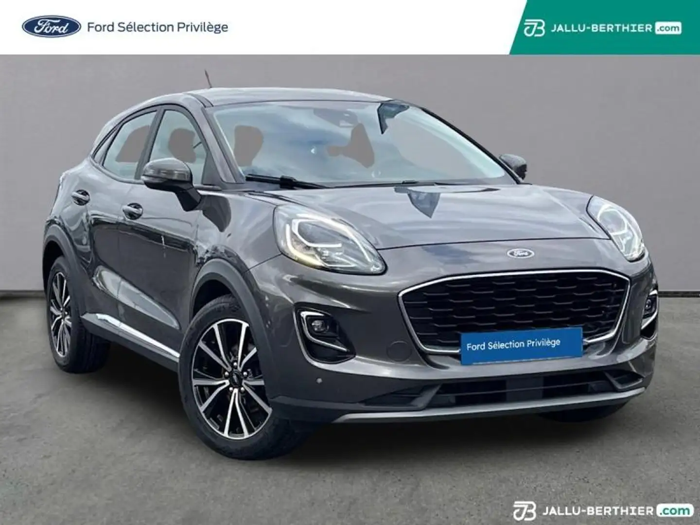 Ford Puma 1.0 EcoBoost 125ch mHEV Titanium Business Gris - 2