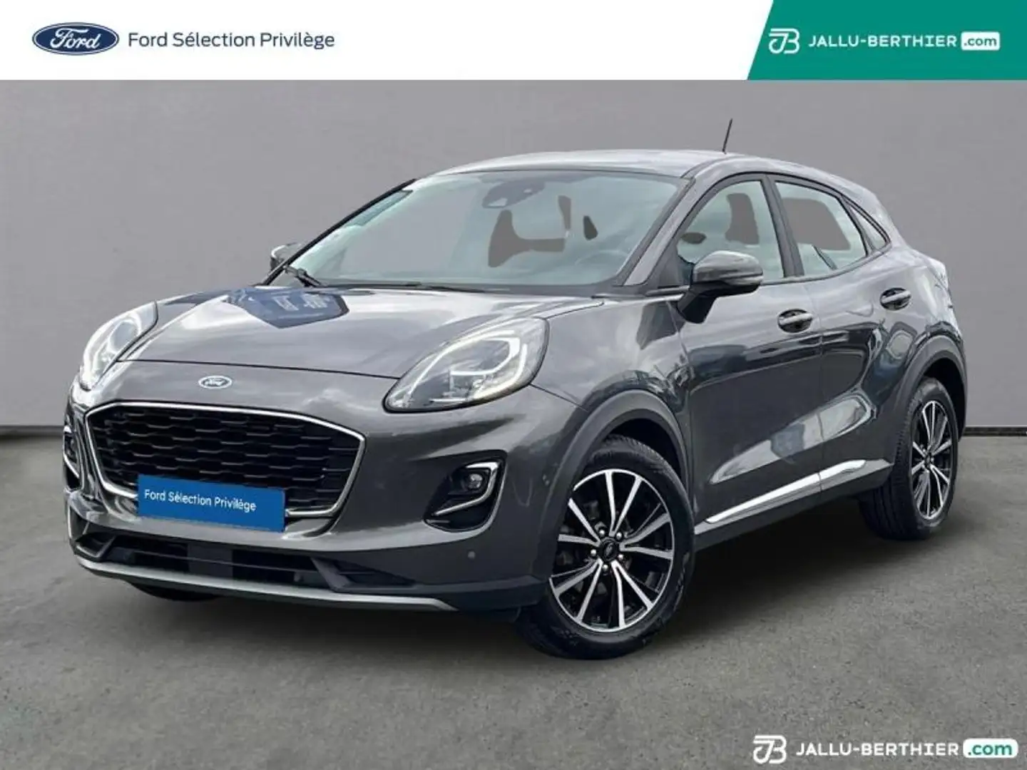 Ford Puma 1.0 EcoBoost 125ch mHEV Titanium Business Gris - 1