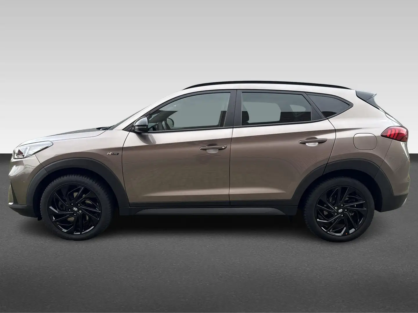 Hyundai TUCSON 1.6 T-GDI N-Line | automaat | 177PK | trekhaak | Brun - 2