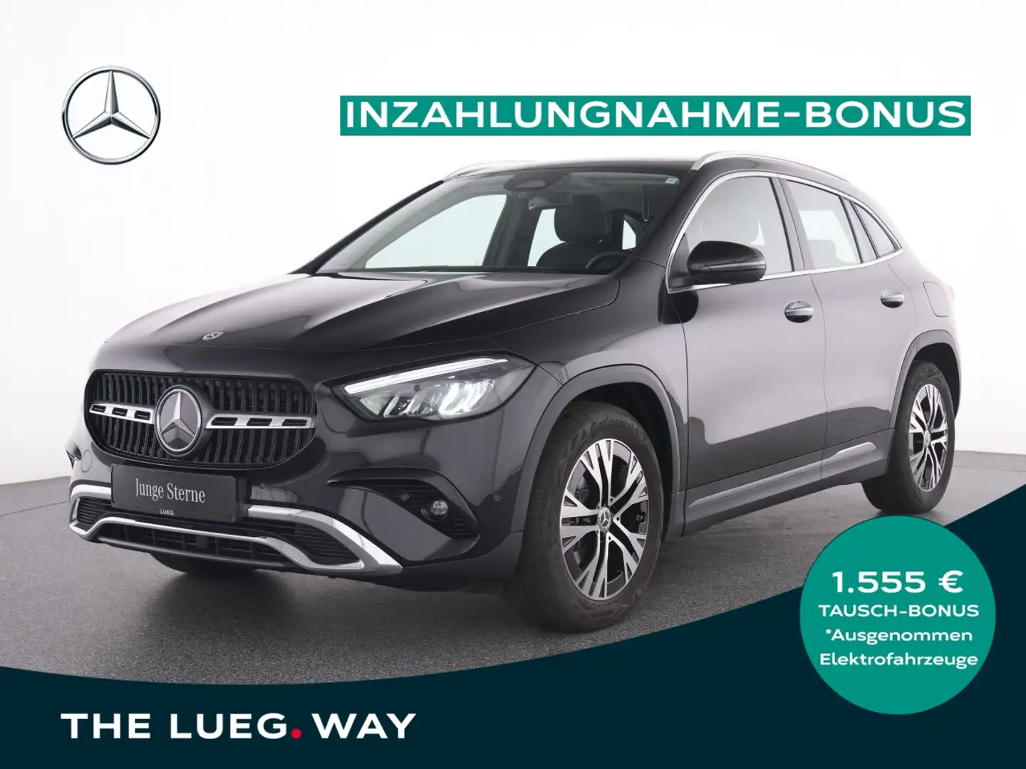 Mercedes-Benz GLA 220 4M Progressive+NavPrem+Pano+LED+KeyG+RFK Noir - 1