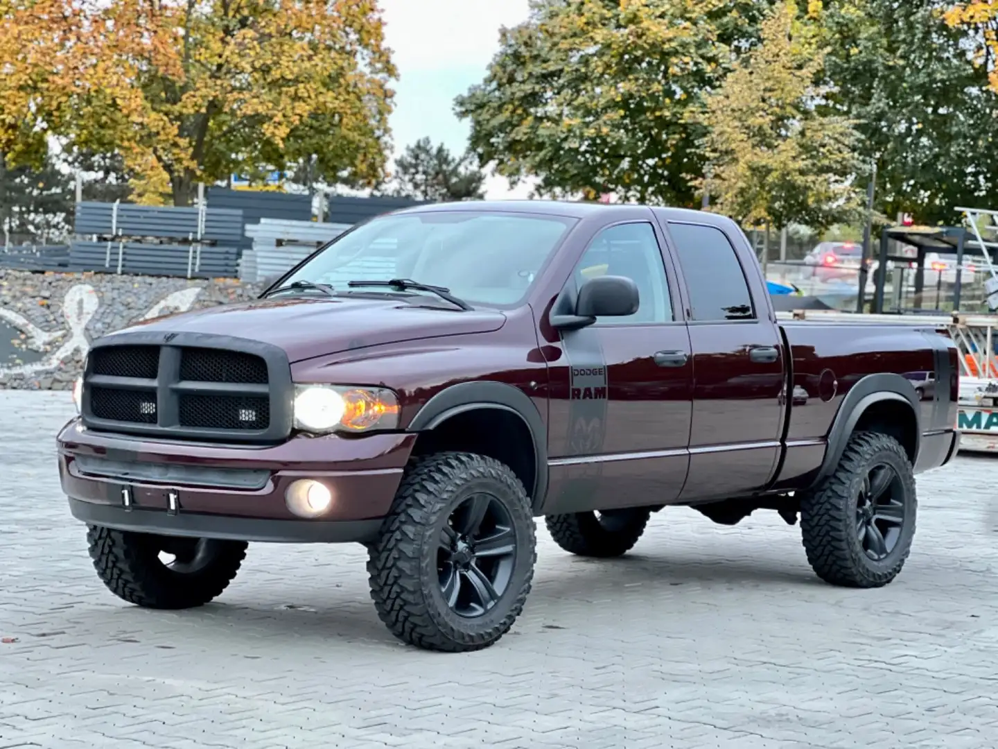 Dodge RAM 4,7 v8 LPG Muscle Edi. Scheck.G. Tausch Mö. Rojo - 2